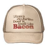 Le porc pète chapeau casquettes