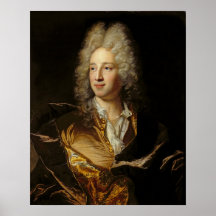 Le portrait a présumé d'être Louis-Alexandre Affiche