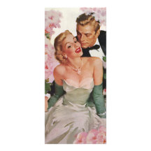 Le portrait vintage, marié de jeune mariée, les no double carte en  couleur