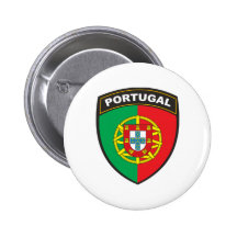 Le Portugal Badges Avec Agrafe