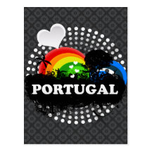 Le Portugal fruité mignon Carte Postale