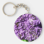 Le pourpre fleurit Bush Porte-clef