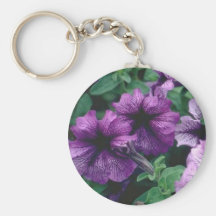 Le pourpre fleurit le porte - clé porte-clé