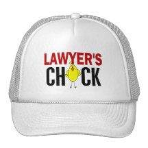 Le poussin de l'avocat casquettes