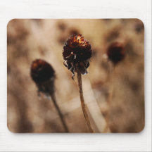 le pré sec fleurit le mousepad tapis de souris