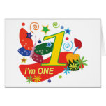 Le premier anniversaire cartes