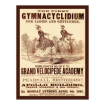 Le premier Gymnacyclidium (1869) posters