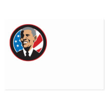 Le Président américain Barack Obama 2012 Modèle De Carte De Visite