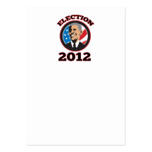 Le Président américain Barack Obama 2012 Cartes De Visite Personnelles