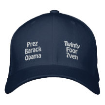 Le Président Barack Obama Chapeaux Brodés