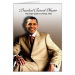Le Président Barack Obama (classique) Carte De Vœux