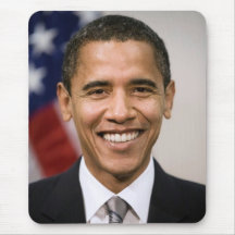 Le Président Barack Obama Tapis De Souris