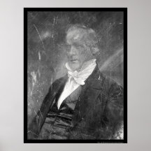 Le Président Buchanan Daguerreotype 1848 Poster