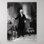 Le Président George Washington Affiche