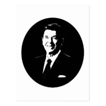 Le Président Ronald Reagan Cartes Postales