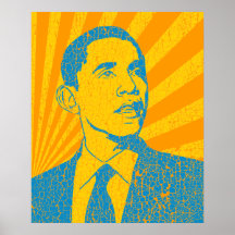Le Président vintage Obama Poster