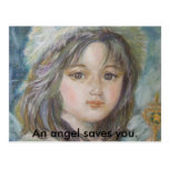 Le prince de l'ange., un ange vous sauve cartes postales