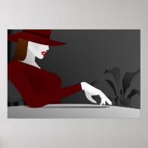 Le problème m'attend affiche