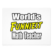 Le professeur de maths le plus drôle du monde faire-parts