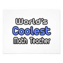 Le professeur de maths le plus frais du monde faire-parts