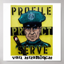 Le profil protègent le service posters