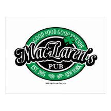 Le Pub de MacLaren Cartes Postales