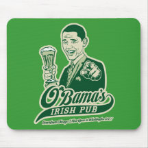 Le Pub irlandais d'Obama Tapis De Souris