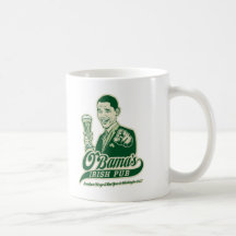 Le Pub irlandais d'Obama Tasse