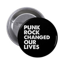 Le punk rock a changé nos vies badges