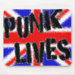 Le punk vit Mousepad Tapis De Souris