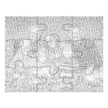 Le puzzle personnalisable Card-9 de "moquerie" de  Cartons D'invitation