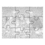 Le puzzle personnalisable Card-9 de "moquerie" de  Invitations Personnalisées