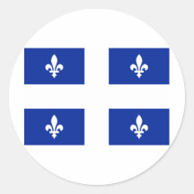 le Québec Autocollants