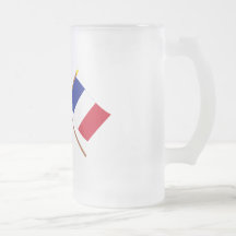 Le R-U et les drapeaux croisés par France Tasses