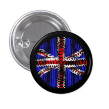 Le R-U sur le noir Badges Avec Agrafe