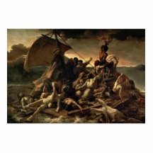 Le radeau de la méduse - Théodore Géricault Photo En Découpe
