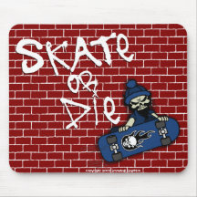 Le raie ou meurent Mousepad Tapis De Souris