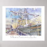 Le Ramstad visite Pensacola, watercolo… Posters
