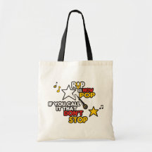 LE RAP EST MAINTENANT T-SHIRT DE POP SACS EN TOILE