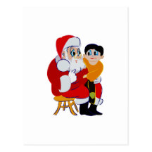 Le recouvrement de Père Noël Cartes Postales