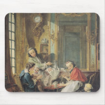 Le repas d'après-midi, 1739 tapis de souris