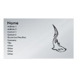 le requin-tribal-style-vecteur, nom, l'adresse 1,  cartes de visite personnelles