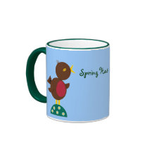 Le "ressort a jailli !" Tasse