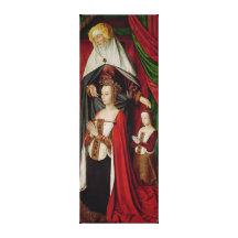 Le retable de Bourbon Toile Tendue Sur Châssis