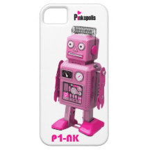 Le rétro iphone 5 du robot P-NK est vivant ! Coques iPhone 5