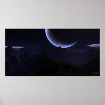 Le rêve de l'astronaute - extrémité affiche