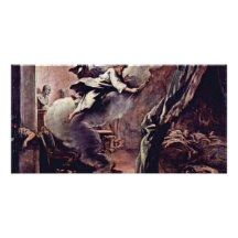Le rêve d'Esculapius, par Sebastiano Ricci ( Cartes Avec Photo