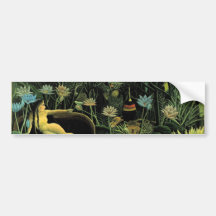 Le rêveur de Henri Rousseau (1910) Adhésif Pour Voiture