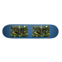 Le rêveur de Henri Rousseau (1910) Skateboards Customisés