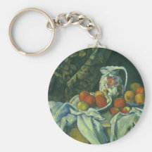 Le rideau en vie W fleurissait toujours le broc pa Porte-clefs